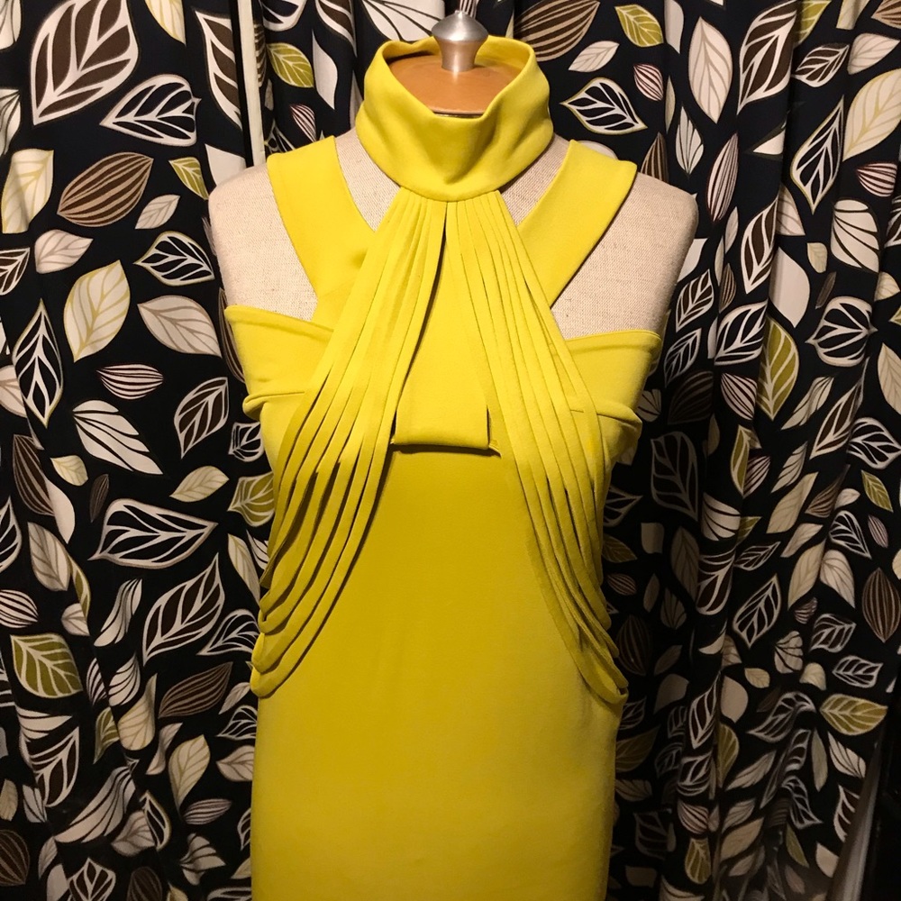 Couture PROM Lime Hamel dress w/ matching cover up